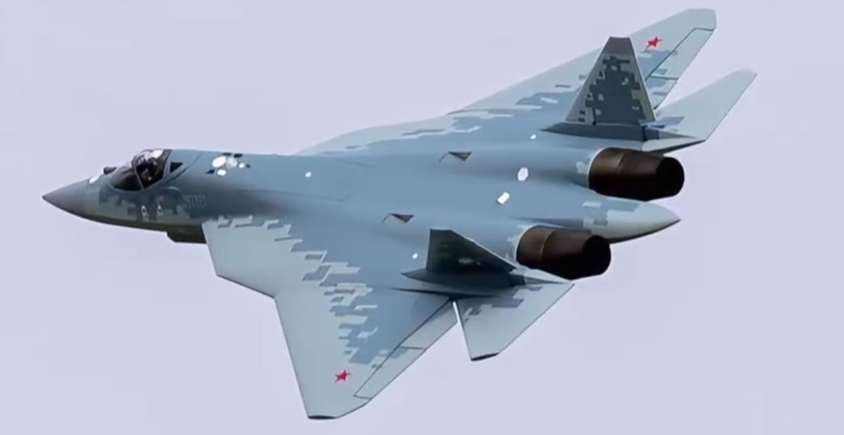 FlyFans Su-57 twin 70mm EDF PNP jet