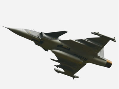 FlyFans Saab JAS-39 Gripen 70mm EDF JET PNP (Hungarian Air Force) RC Airplane