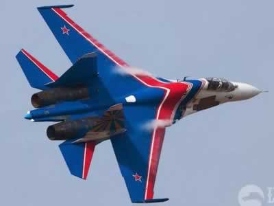 FlyFans SUKOI Su-27 twin 64mm Blue White 4S PNP RC Airplane