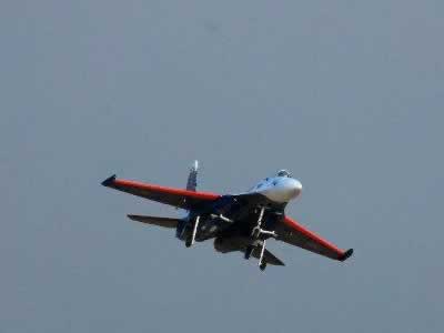 FlyFans SUKOI Su-27 twin 64mm Blue White 4S PNP RC Airplane