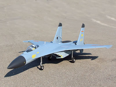 FlyFans SUKOI Su-27��J-11 twin 64mm Grey 4S PNP RC Airplane