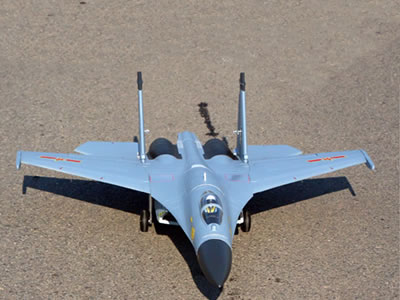 FlyFans SUKOI Su-27��J-11 twin 64mm Grey 4S PNP RC Airplane