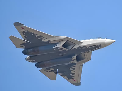FlyFans Su-57 Twin 70mm PNP EDF Jet